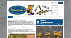 Desktop Screenshot of maskinshop.se